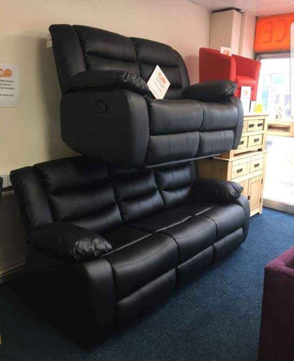 leather recliner sofa 3+2