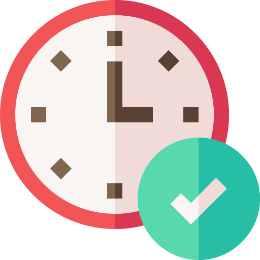 living room furniture on time delivery icon