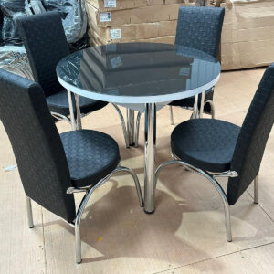Round Dining Table and Chairs