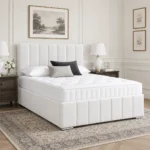 Panel Ottoman Beds inside UK appartment bedroom